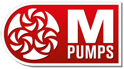 M PUMPS logo